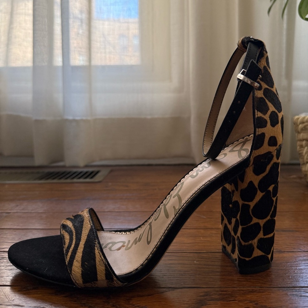 Sam Edelman Animal Print Heels
